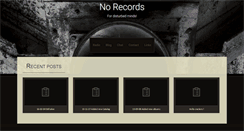 Desktop Screenshot of norecords.org