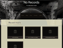 Tablet Screenshot of norecords.org